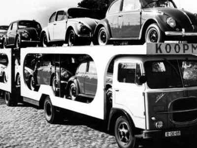 De start van autotransport