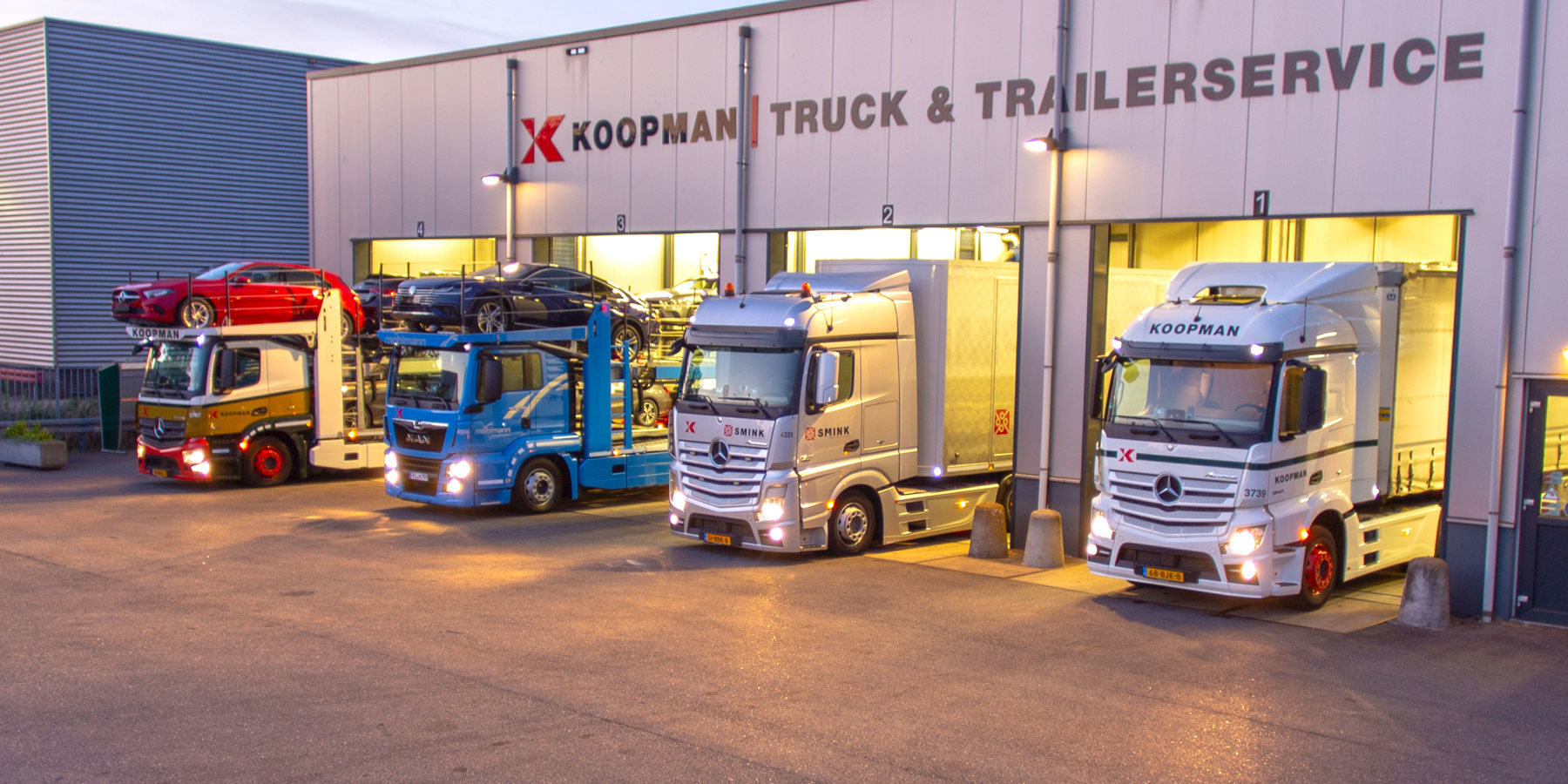 10 jaar Koopman Truck & Trailer Service vestiging Nijkerk