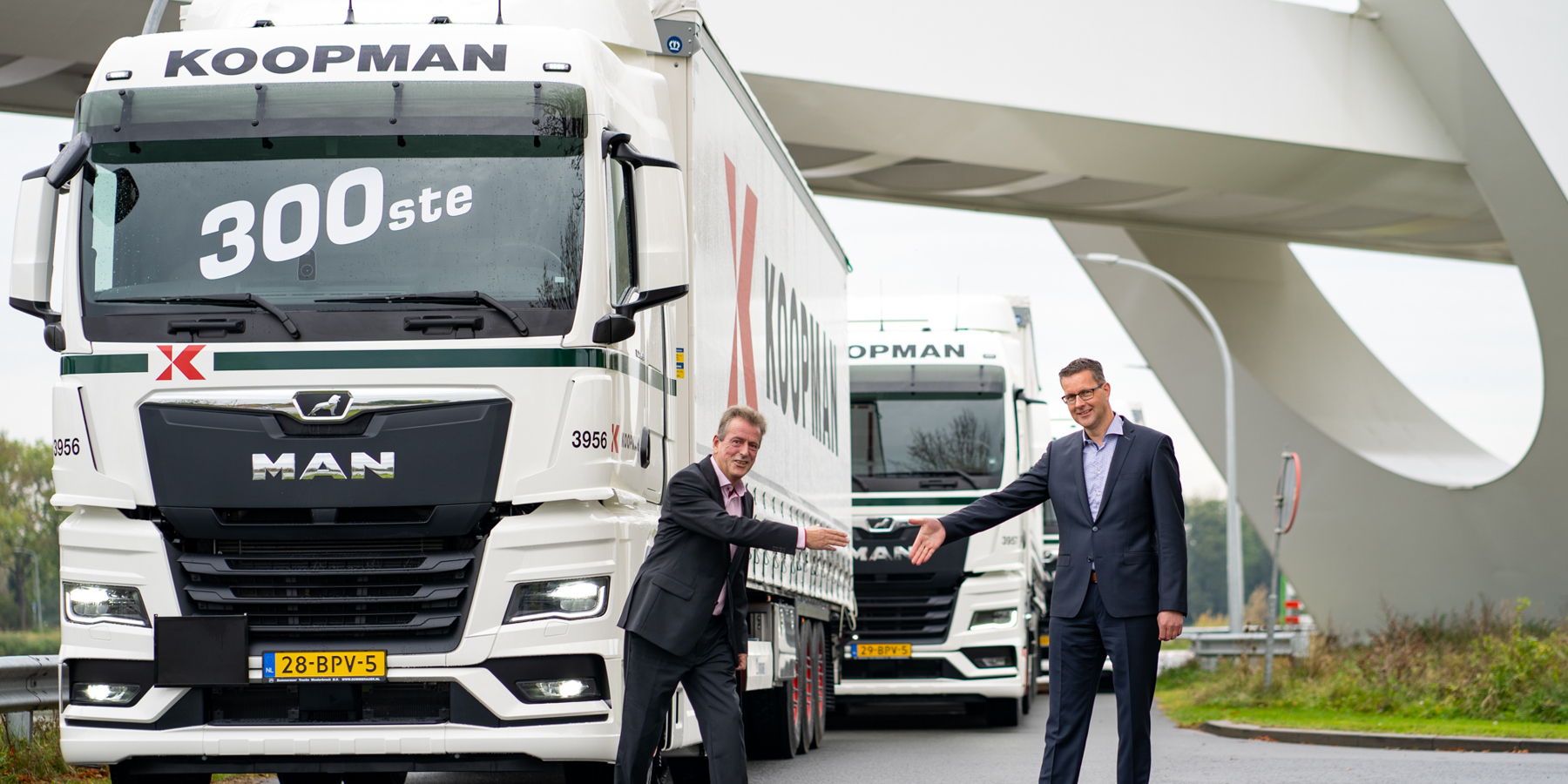 Koopman Logistics neemt 300e MAN in gebruik