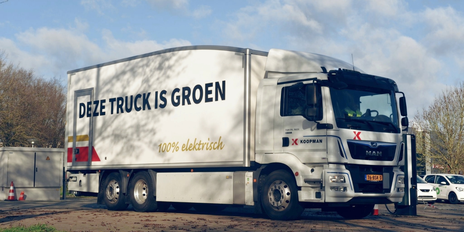 De groenste truck van Koopman