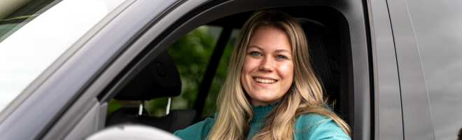 Autotransport met hikers