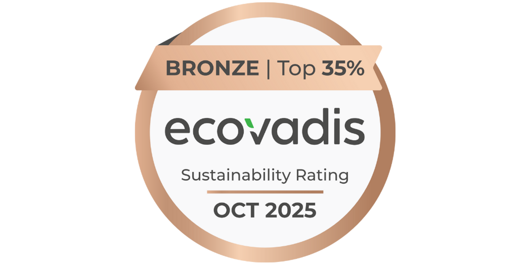 Ecovadis Bronze Medal